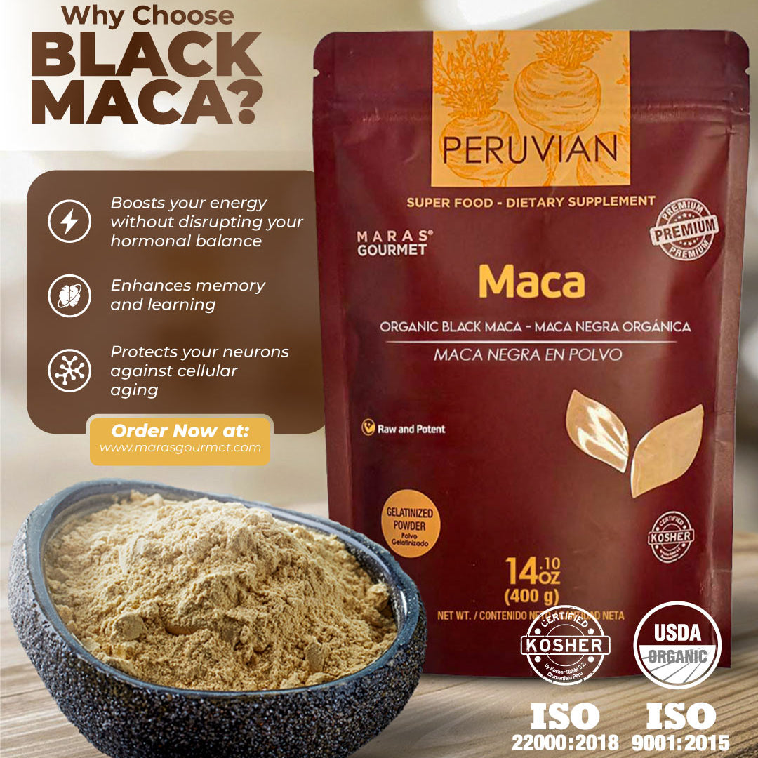 Organic Black Maca