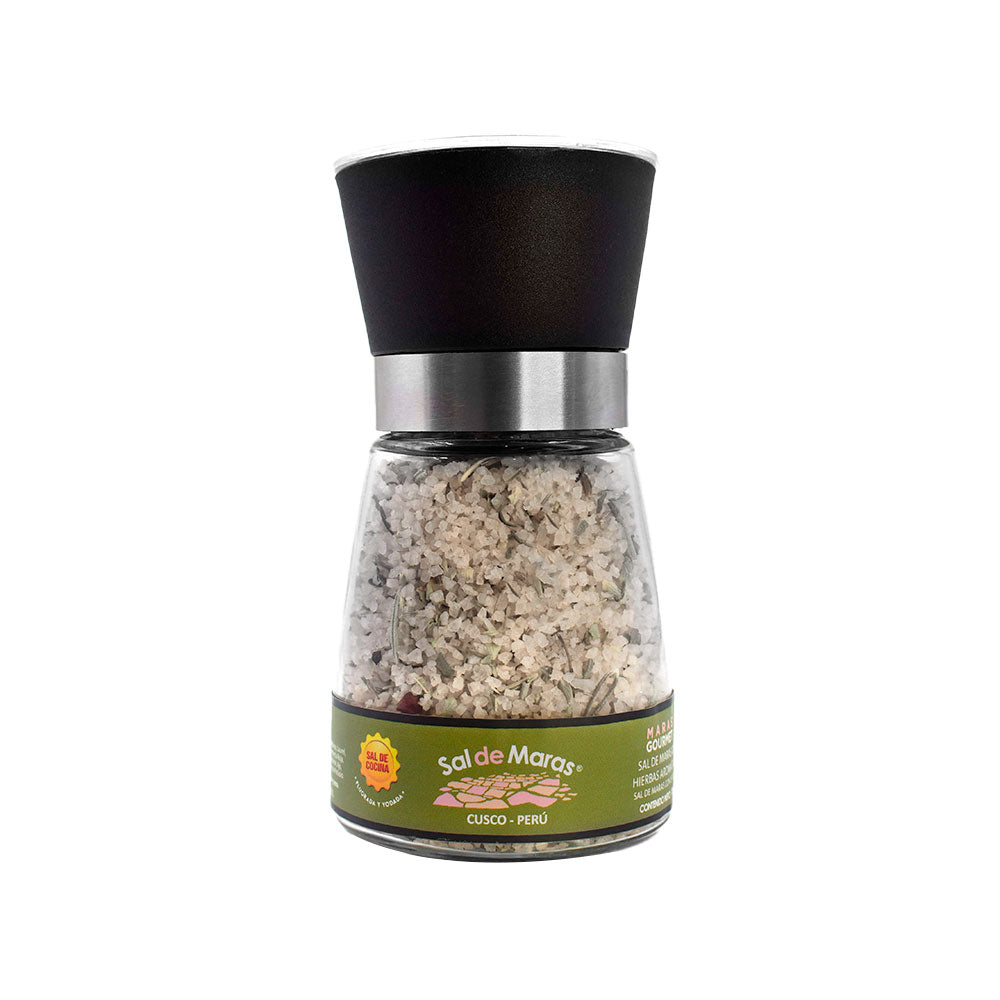 Peruvian Pink Spiced Herb Salt Grinder 170
