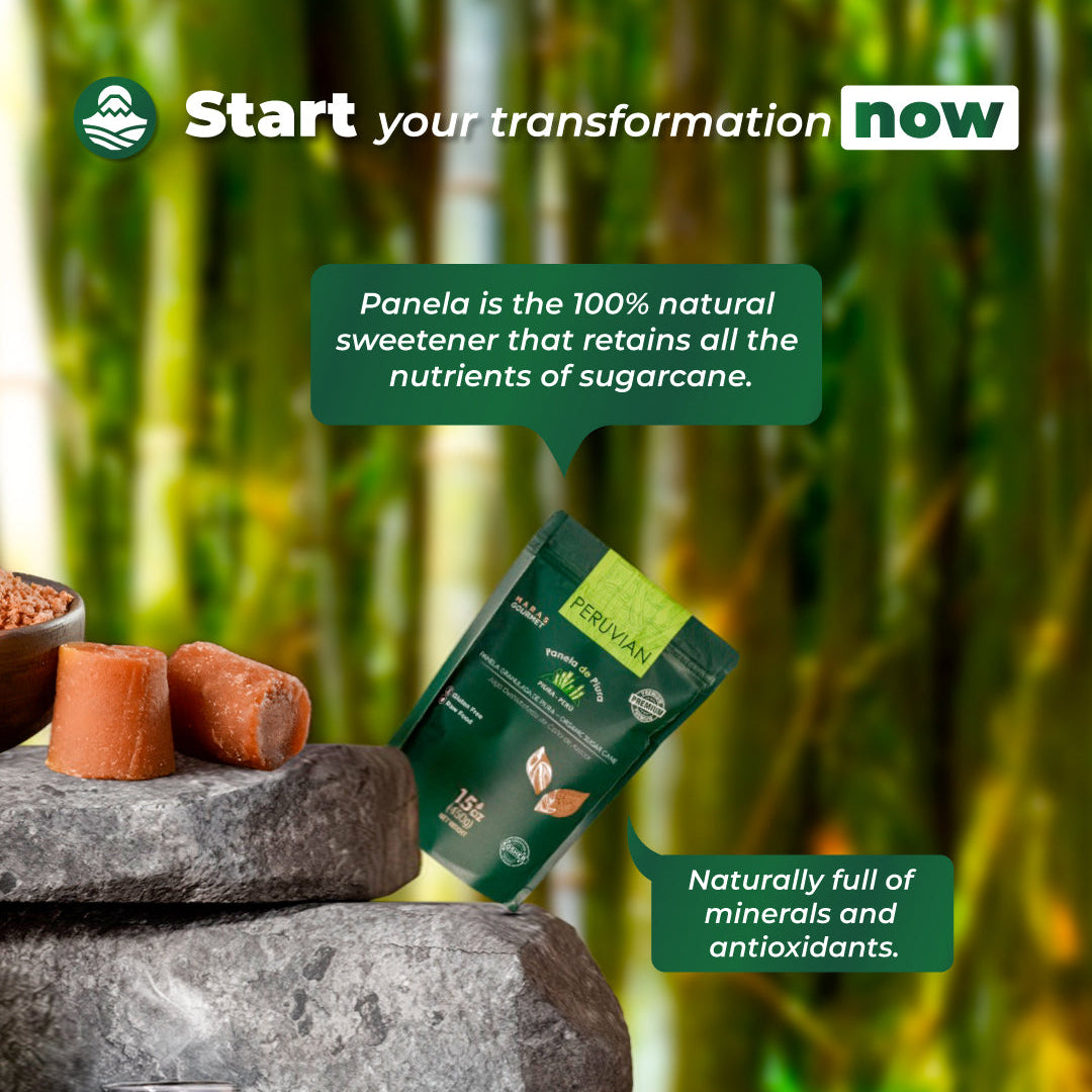 Peruvian Organic Panela de Piura (Raw Cane Sugar)