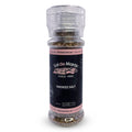 Peruvian Pink Smoked Salt Grinder 100g - naturally cold-smoked Andean salt Maras Gourmet UK