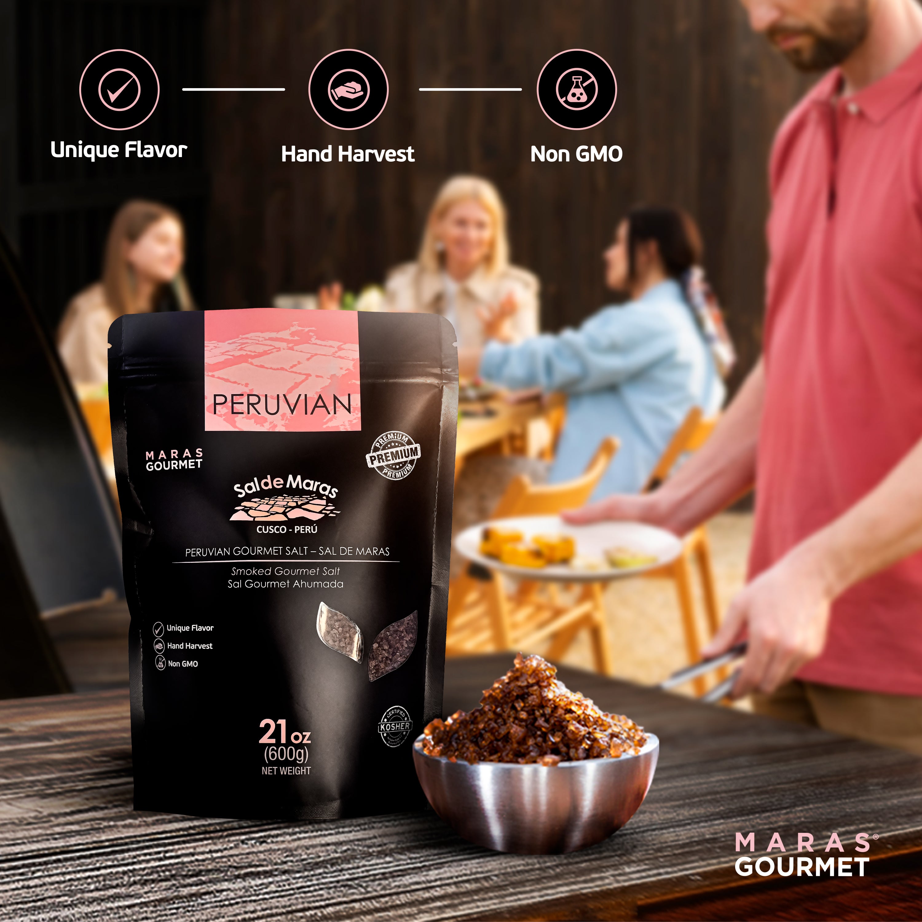 Smoked Peruvian Gourmet Salt